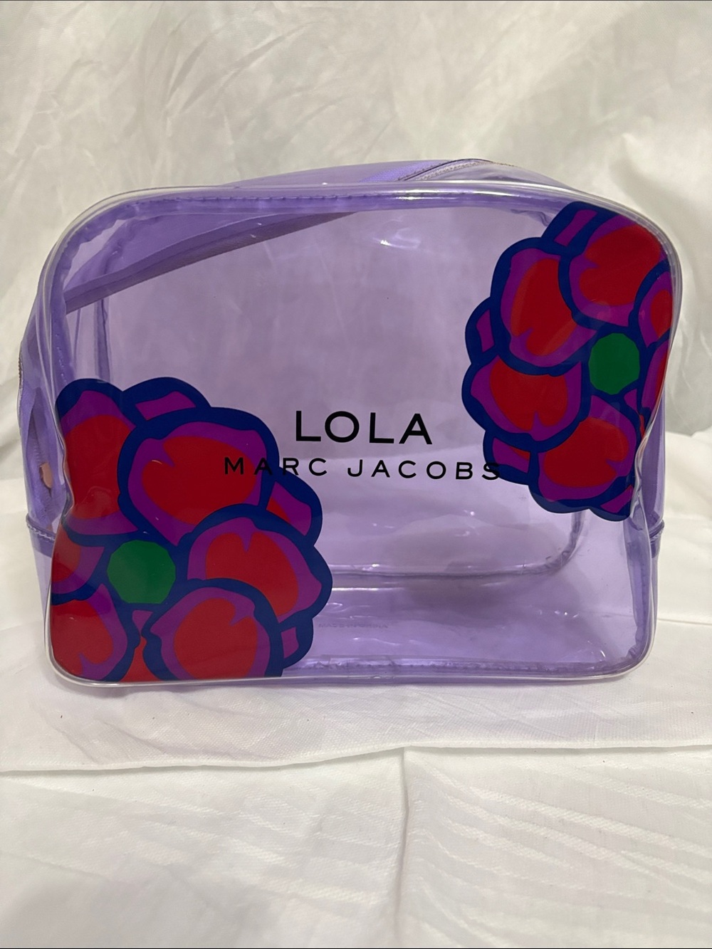 Marc Jacobs Lola Floral Cosmetic Bag